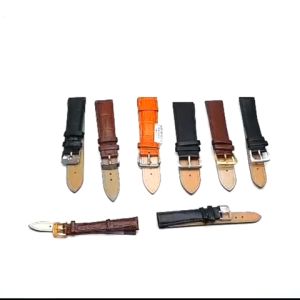 Phụ Kiện Cao cấp Dây da đồng hồ nam nữ kích thước 12 đến 22 mm