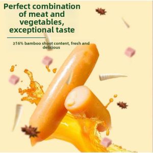 Ready-to-eat Bamboo Shoot and Chicken Sausage Light Meal Replacement