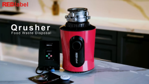 Tuma Red Label Qrusher Heavy Duty Auto Speed Sink Food Disposer / Food Waste Disposal / Waste Grinder