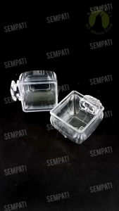 SEMPATI Cepuk Wadah Pakan Minum Burung Kotak No 1 2 3 4 5 Elite Song