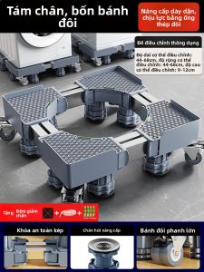 DEMING | Giá Đỡ Giặt Di Động Điều Chỉnh Được với Bánh Xe Chống Trượt