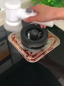 Brush for Cleaning Automatic Soap Dispenser Press Type Liquid Pot Scrubber with 5 PET Ball Heads Ergonomic Non-Slip Grip