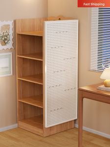evesigar | Desk and Wall Storage Display Shelf with Perforated Panel