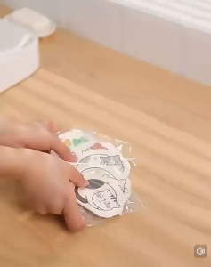 洗碗布木浆棉海绵不沾油厨房洗碗海绵擦变大洗盘抹 布刷锅刷碗可爱Dish-washing cloth wood pulp cotton sponge non-stick oil kitchen dishwashing sponge la