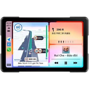 JIUYIN | Đơn Vị Xe Máy Hỗ Trợ CarPlay Thông Minh 7 Inch Ghi Đôi