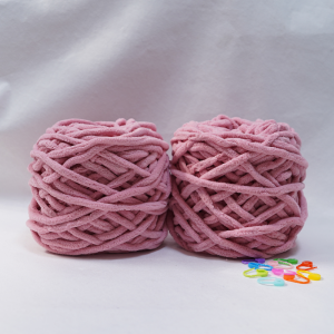 New 2PCS 200g Knitting Yarn Soft Ice Strip Line Cotton Yarn DIY Wool Yarn for Handmade Knitting Blanket Scarf Thick Thread