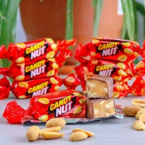 ROSHEN CANDY NUT NOUGAT AND SOFT CARAMEL WITH PEANUTS .  250g/500g/1000g