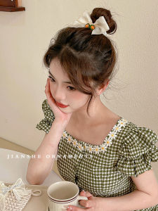 Sweet Summer Cherry Butterfly Knot Hair Ties: Big Loop Elastic Band & Korean Style Accessories