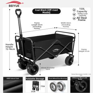 baomafanxi | Folding Handcart Camping Cart