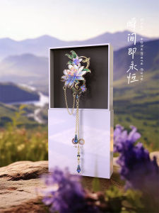 Elegant Female Pin Brooch Design Sensation Birthday Gift  out Original Design Alloy Silver Gold Plant Floral Clasp Brooch