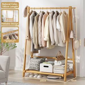 XUNHUAI | Folding Space-saving Clothes and Shoe Storage Rack