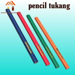 Pensil (Pencil) Tukang Bangunan Konstruksi Alat Tulis