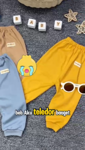 (SET 3PCS) Bawahan Celana Bayi Fawa UK 0-3 Bulan / Celana Bayi Newborn 0-6 Bulan Anak Perempuan Bawahan Celana Panjang Pendek Kado Gift Kios Balita Fawa