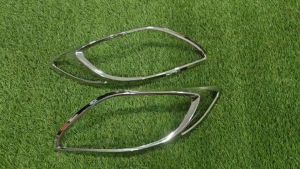 ครอบไฟท้าย รถยนต์ ชุบโครเมี่ยม รุ่น5ประตู มาสด้า2 MAZDA2 2010 2011 2012 2013 2014 LK