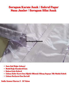Seragam Siswa Karate Anak | Sakral Karate