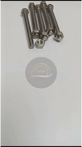 BAUT MUR STAINLESS KUNCI 13 M8 X 80 FULL DRAT PANJANG 8CM 8 CM BAUD 12 STAINLIS STENLIS ANTI KARAT SS SUS 304 A2 70 M8X80 8X80 8 X 80 DIAMETER DRAT 8MM PITCH DRAT 1.25 sekrup skrup