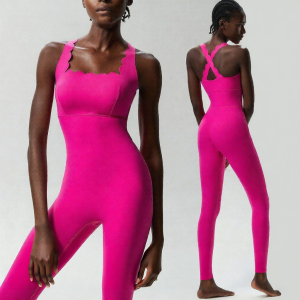 Seamless Back Beauty Fitness Unitard