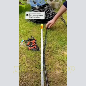BARU TaffHOME Penyiram Tanaman Otomatis Tetes Set Irigasi Air Taman Garden Watering Kit - LL-37