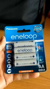 Asli Panasonic eneloop 100% Pengisi Daya Baterai AA/AAA + Baterai Isi Ulang 1.2V AA/AAA NiMH untuk Kamera