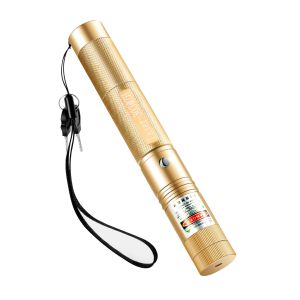 YTYIN | Bút Chỉ Laser Xanh Có Thể Điều Chỉnh Độ Nét Dùng Để Dạy Học Và Chơi Với Thú Cưng Đồ Chơi Tự Động Cho Mèo (không Bao Gồm Pin)