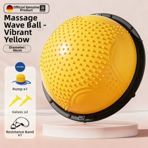 REXUELONG | Childrens Sensory Training Anti-Burst Half Round Balance Ball