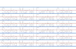 Tracing Pad paper and Tracing pad with theme & picture of your kids