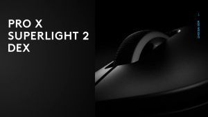 LOGITECH G PRO X SUPERLIGHT 2 DEX Gaming Mice with LIGHTSPEED Wireless 44k DPI Type-C Charging & 95h Battery Life