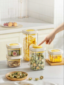 Ankou | Airtight Vacuum Sealed Can Press-Type Food Grade Container