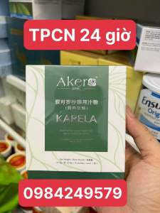 [ Chính Hãng] Thực phẩm BVSK AKERO KARELA - 15 GÓI/HỘP – 25GR/GÓI