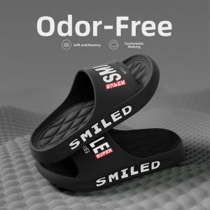 MONLEYTA | Large Size Thick Bottom Clog Slippers For Men Home Bathroom Anti-Slip Deodorant Summer Couple Outdoor Indoor EVA Flat Sandals