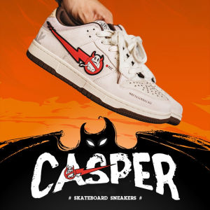 MADEN brand workwear style men youth high street fashion personality cartoon little devil board shoes mens shoes 2025 new item niche design sense sports and leisure shoes versatile trendy shoes