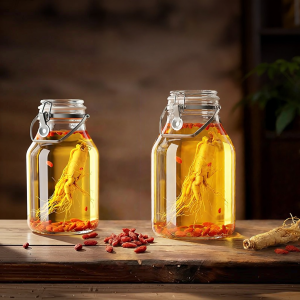KuaKe | Wine Soaking High Borosilicate Food Grade Long-term Storage Glass Jar