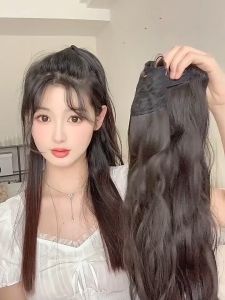 Hair Clip Curly Panjang Hair Extension Hair Clip Extension Hair Clip Wave Hair Clip Big Layer