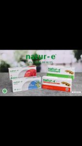 NATUR-E Vitamin Suplemen Soft Capsule 100 IU 32s 16s || 300 IU 32s 16s || White 32s 16s || Advanced 32s 16s || Suplemen Kecantikan Kesehatan Kulit || Suplemen Makanan