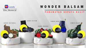 Pembersih Sepatu Kulit Leather Balsam / Wonder Balsam / Leather Care / Semir / Leather Balm / Semir Sepatu / Lotion Sepatu untuk perawatan sepatu kulit dompet tas Jaket Netto 50Gram