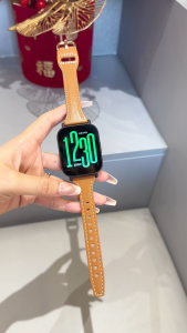 For Xiaomi Redmi Watch 4 5 6/Redmi Watch 5Active/5Lite Leather reverse buckle Strap WristBand For Xiaomi Band 9pro/8pro