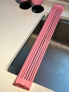 ชั้นวางของในครัวแบบพับได้พร้อมเกลียว 100 ชิ้น ชั้นวางของแบบมีเกลียวสำหรับจัดระเบียบจานและถ้วย