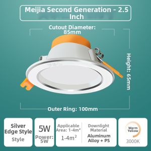 FSL | Embedded LED Spot Light 3W/5W