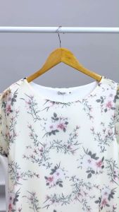 Áo trung niên thiết kế nhẹ nhàng tinh tế chất liệu Voan Hàn cao cấp thoáng mát AN4Y0401 thương hiệu Thiều Hoa