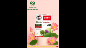 Viên uống bổ gan giải độc gan hạ men gan Doppelherz Aktiv Liver Complex 30 viên