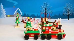 ♥♥♥ BabySPA 6-in-1 Christmas-Themed Building Blocks Set in 14 Models