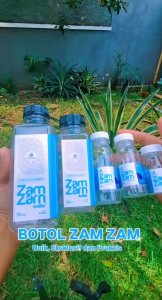 Botol Zamzam Kosong 500ml Oleh Oleh Haji dan Umrah Zam zam
