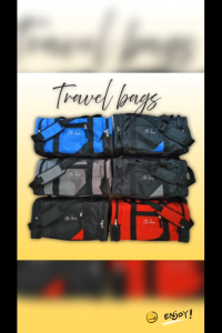 NEW!!! JBs Design Water resistant travel bags/cargo bags NEW TRAVEL BAG!!!