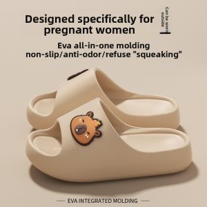 MONLEYTA | Maternity Home Slippers Womens Summer Outdoor Wear Anti-slip Deodorant EVA Comfortable Indoor Slippers For Pregnant Women