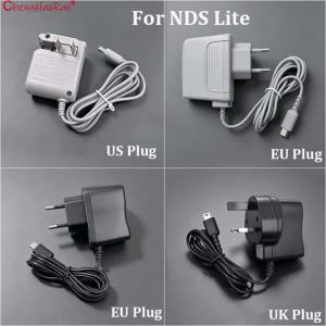 1PC For NDS Lite Game Console Charger For US UK European Standard Multiple Plug Gray and Black Replacement Parts