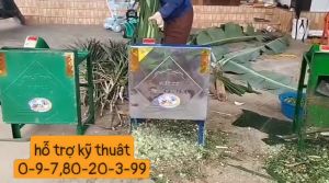 Máy băm cỏ  thái chuối  rau bèo