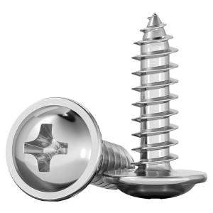 TIANZHUOJINSHU | 304 Stainless Steel With Washer Crosshead Self Tapping Screws