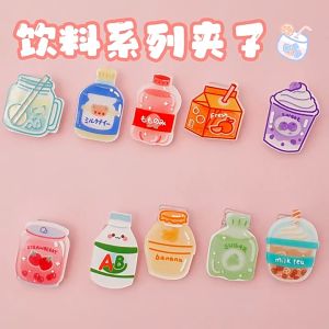 Paper Clip Akrilik Motif Botol Minum Lucu Penjepit Kertas Catatan Sekolah Kantor