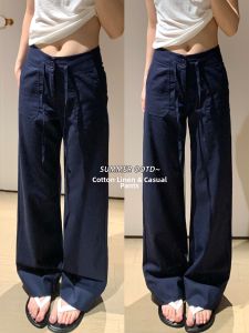 YISOF | High Waist Slimming Loose Lightweight Wide Leg Trousers