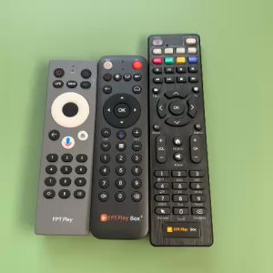 Điều khiển FPT Play Box giọng nói hàng chính hãng Remote android đầu thu truyền hình kĩ thuật số FPT - Hàng mới móc bấm từ xa giọng nói đầu fptplay box